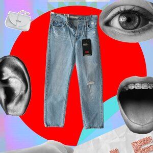 Levi’s Wedgie Straight Jeans -Classic Fit & Flattering Look